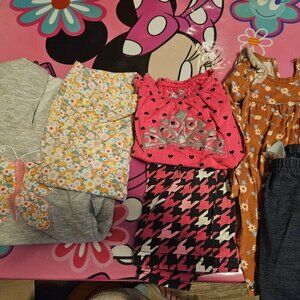 4 toddler outfits long sleeve size 2t